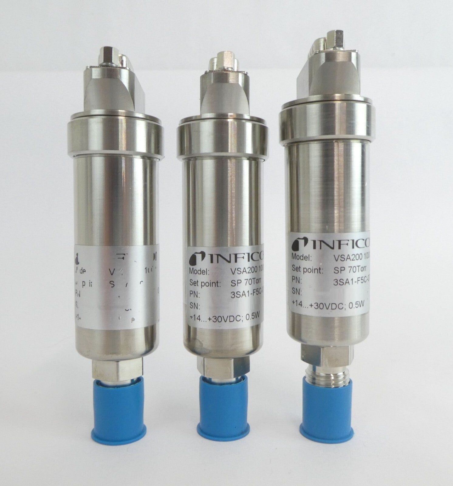 Inficon 3SA1-F5C-0700 Absolute Vacuum Switch VSA200 Lot of 9 Working