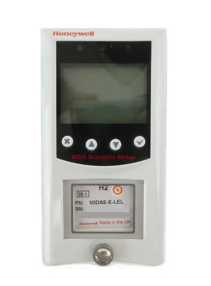 Honeywell MIDAS-E-LEL H2 Gas Monitoring Detector MDA Scientific Working Surplus