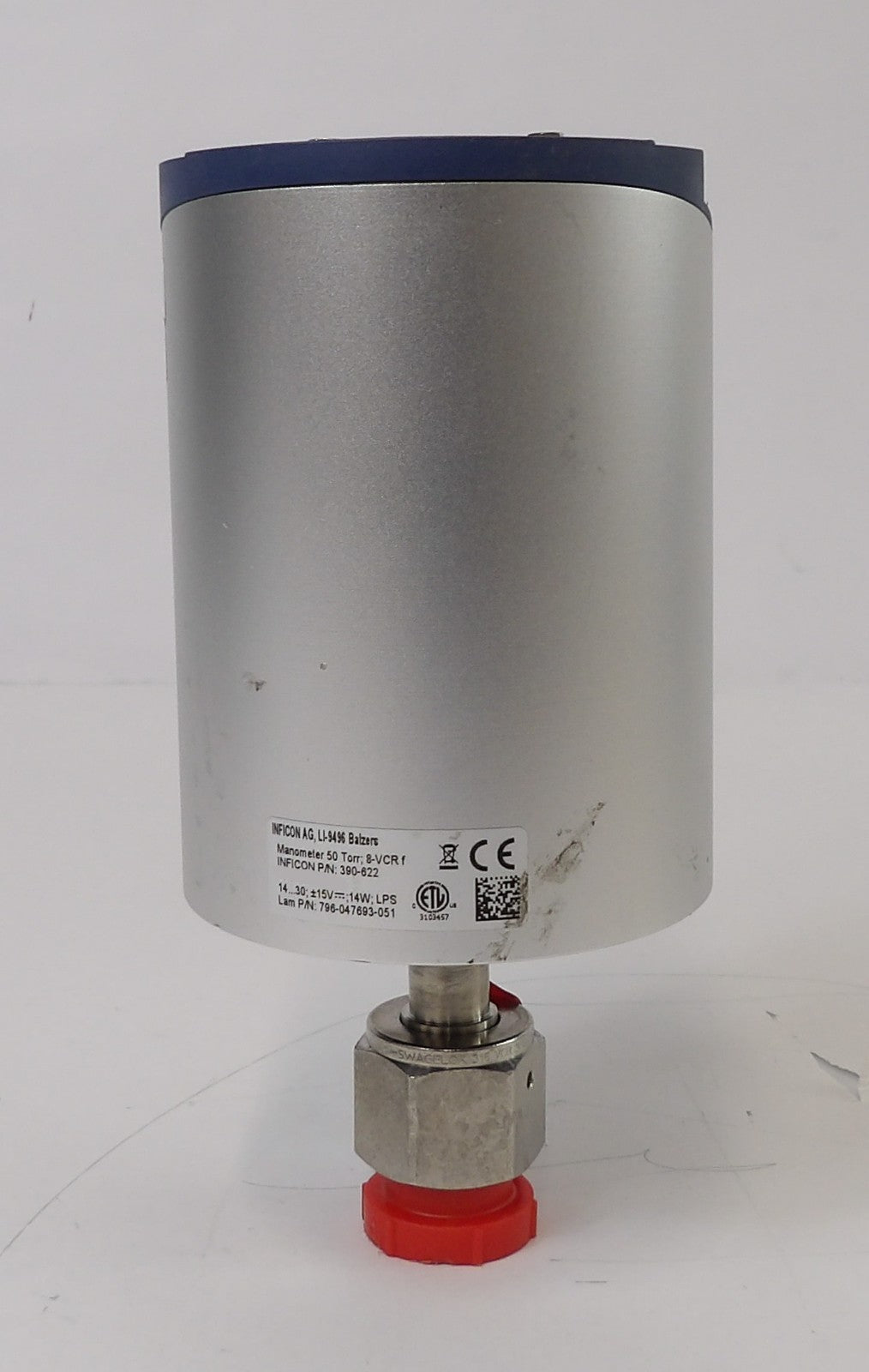 Inficon 390-622 Diaphragm Gauge Manometer Lam 796-047693-051 Working