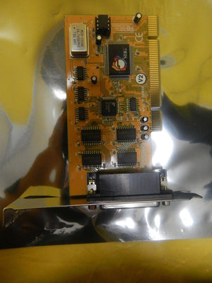 SIIG JJ-P04621 4-port Multiport Serial Adapter PCB Card P030-62 Used Working