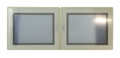 Keyence VT3-Q5MW 6" LCD Interface Touch Panel Display Lot of 2 Working Surplus