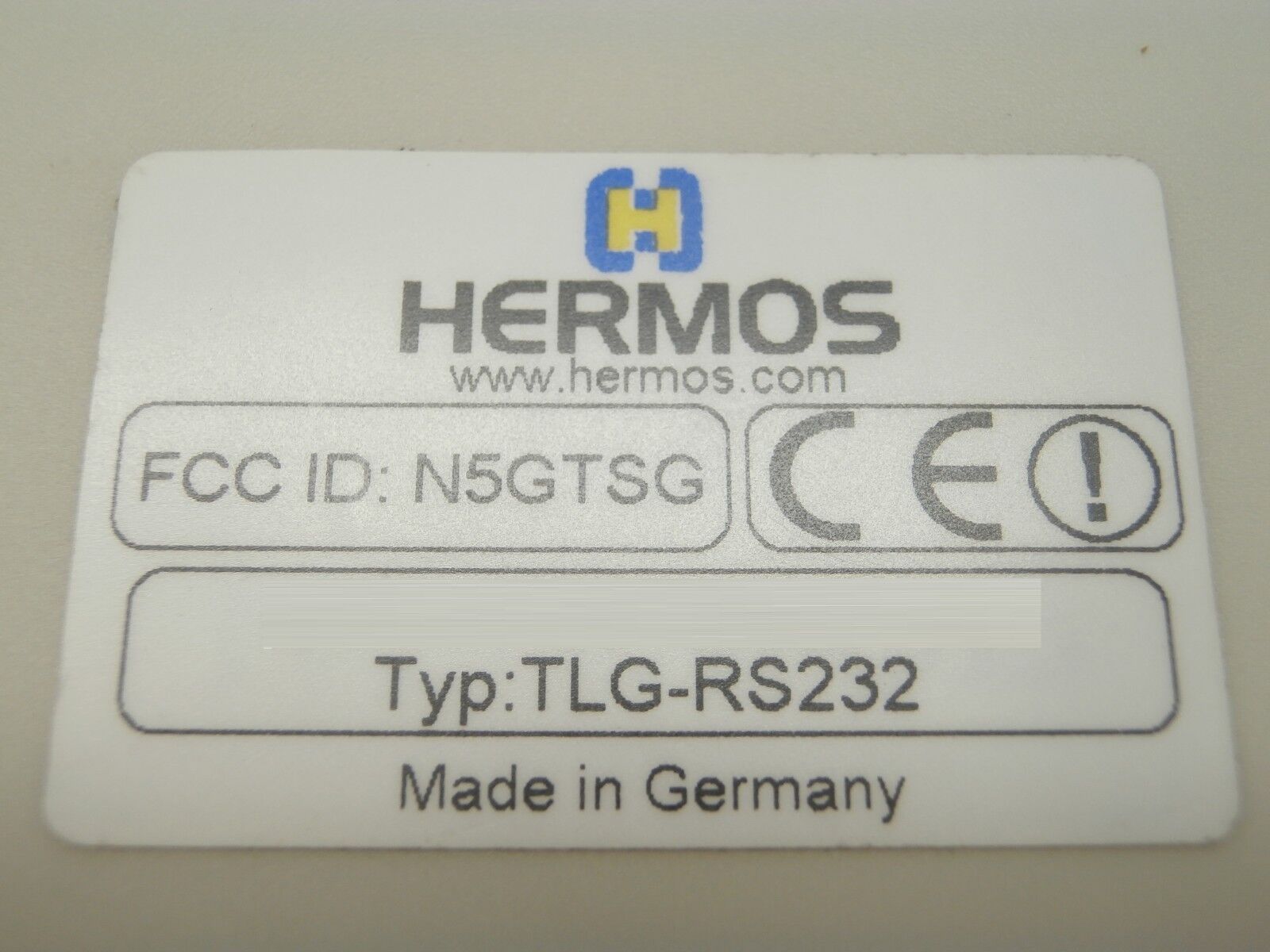 Hermos TLG-I1-1000-S0-00EB Transponder Set with Antenna ANT-ID2-INFIXR6 Spare