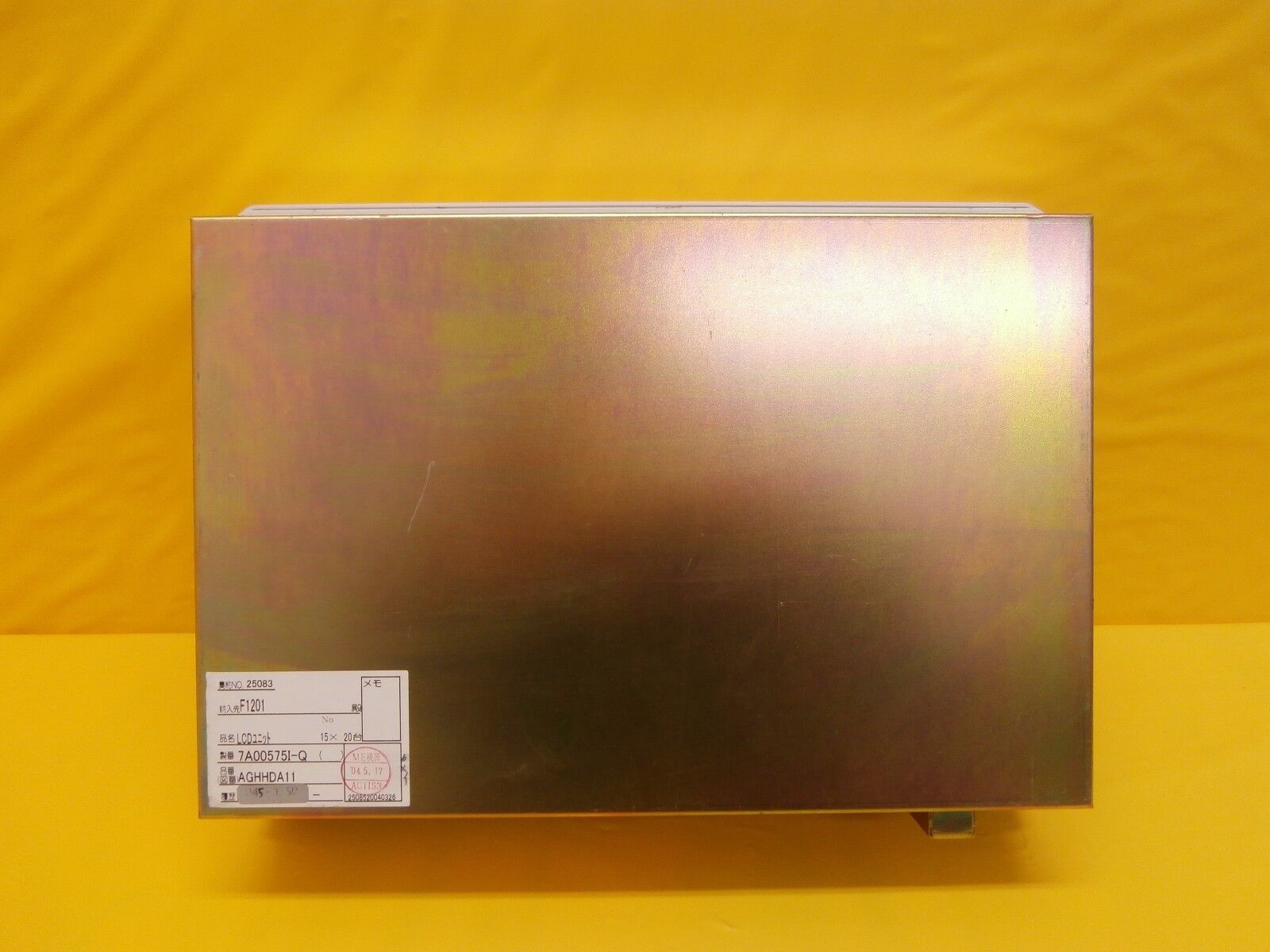 Daifuku AGHHDA11 10.5" Operator Interface Display Panel Used Working