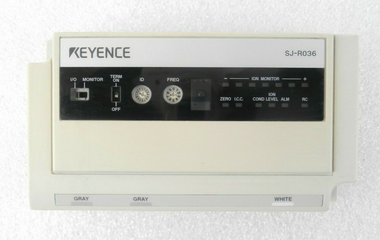 Keyence SJ-R036 Static Eliminator System Set with Controller Lot of 2 Working