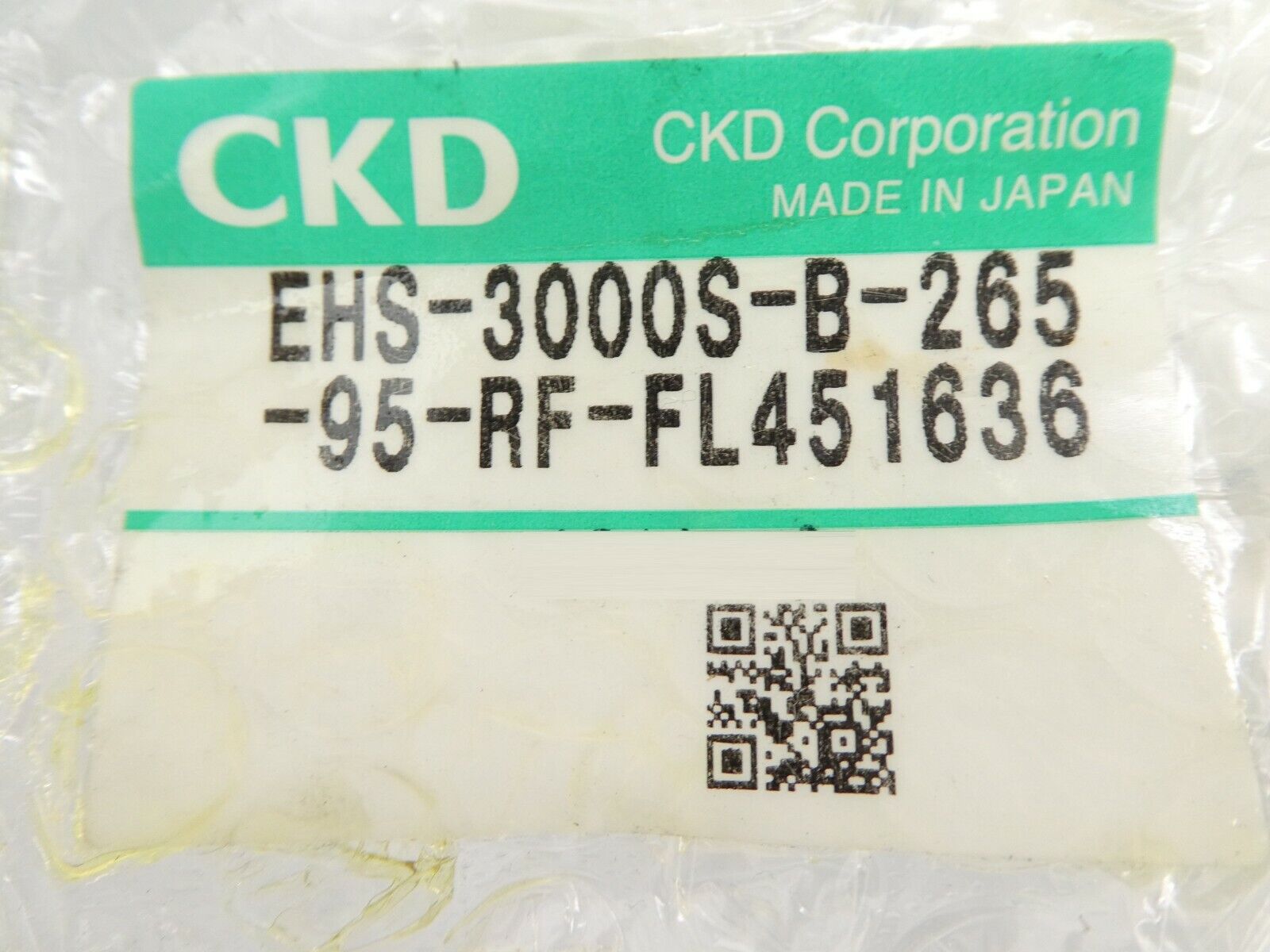 CKD EHS-3000S-B-265-95-RF-FL451636 Brush Cylinder Assembly Working Surplus