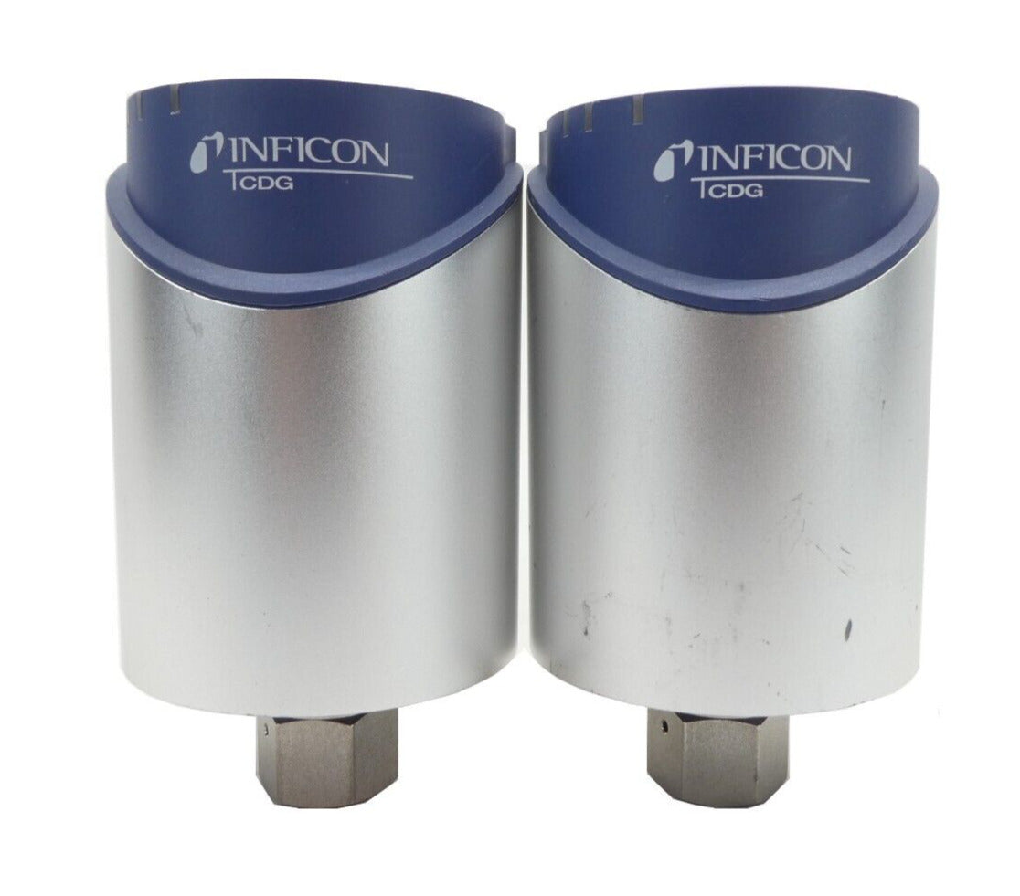 Inficon CDG100D CDG045D Capacitance Diaphragm Gauge Lot of 2 Tested Working