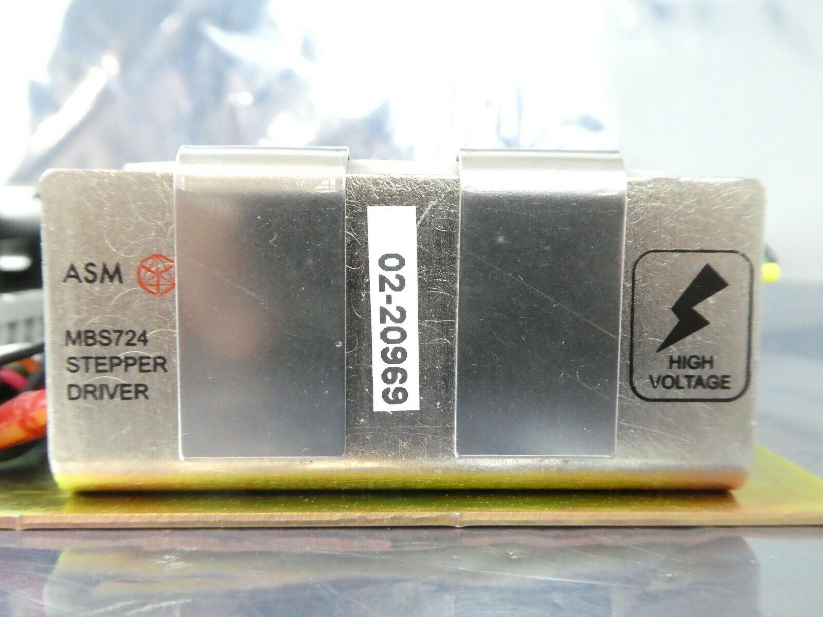 ASM Advanced Semiconductor Materials 02-54037-67 Stepper Driver MBS724 Working