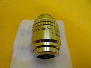 Nikon BD PlanApo 100/0.90 Microscope Objective 210/0 Working Surplus