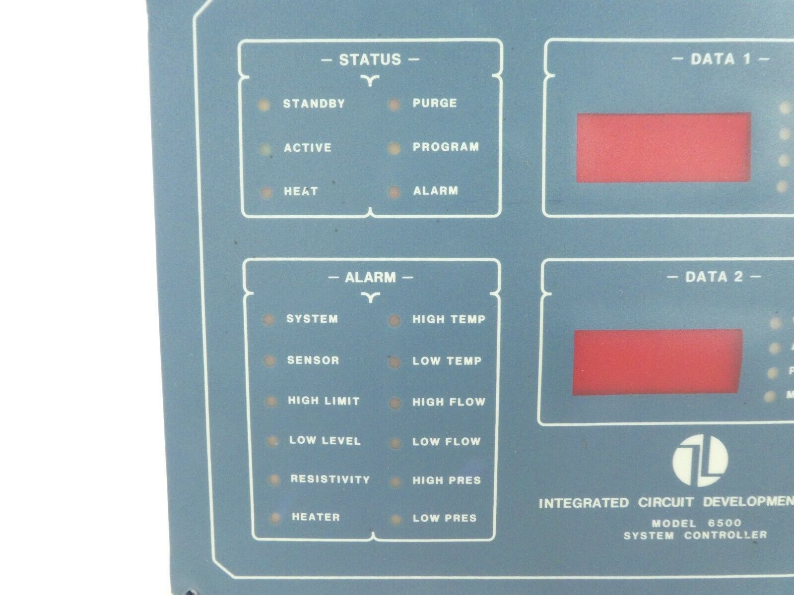 Integrated Circuit Development 306916 Wet Sink Controller Model 6500 Spare