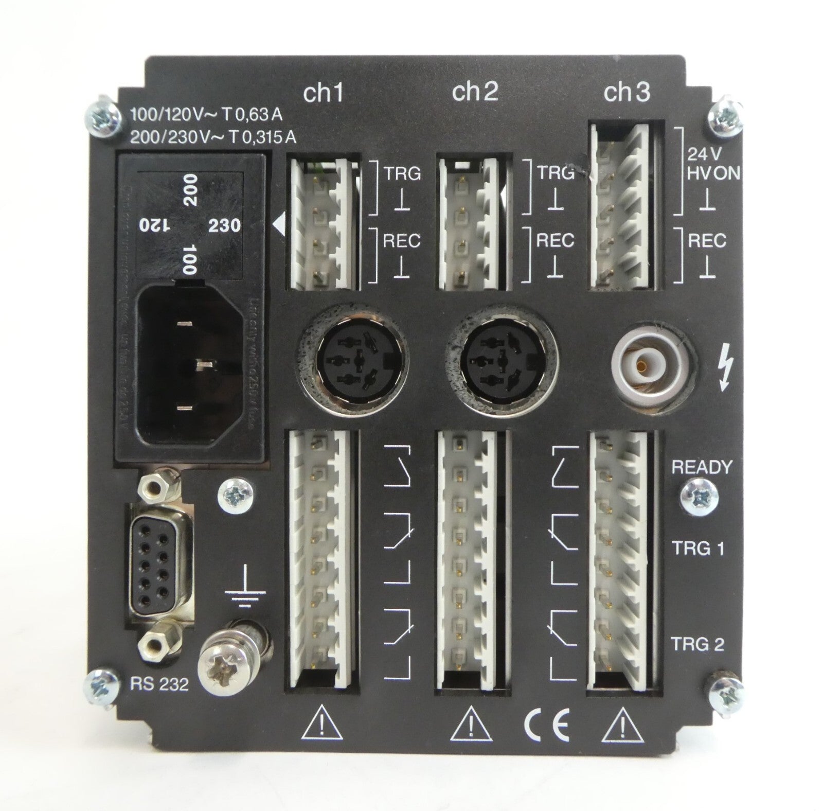 Inficon VGC023 Vacuum Gauge Controller Assembly Module Working Surplus