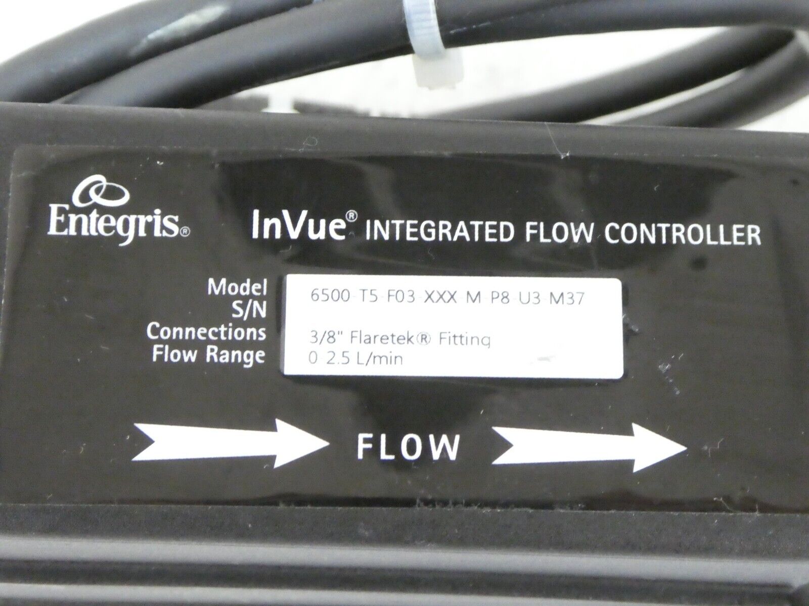 Entegris 6500-T5-F03-XXX-M-P8-U3-M37 InVue Integrated Flow Controller Surplus