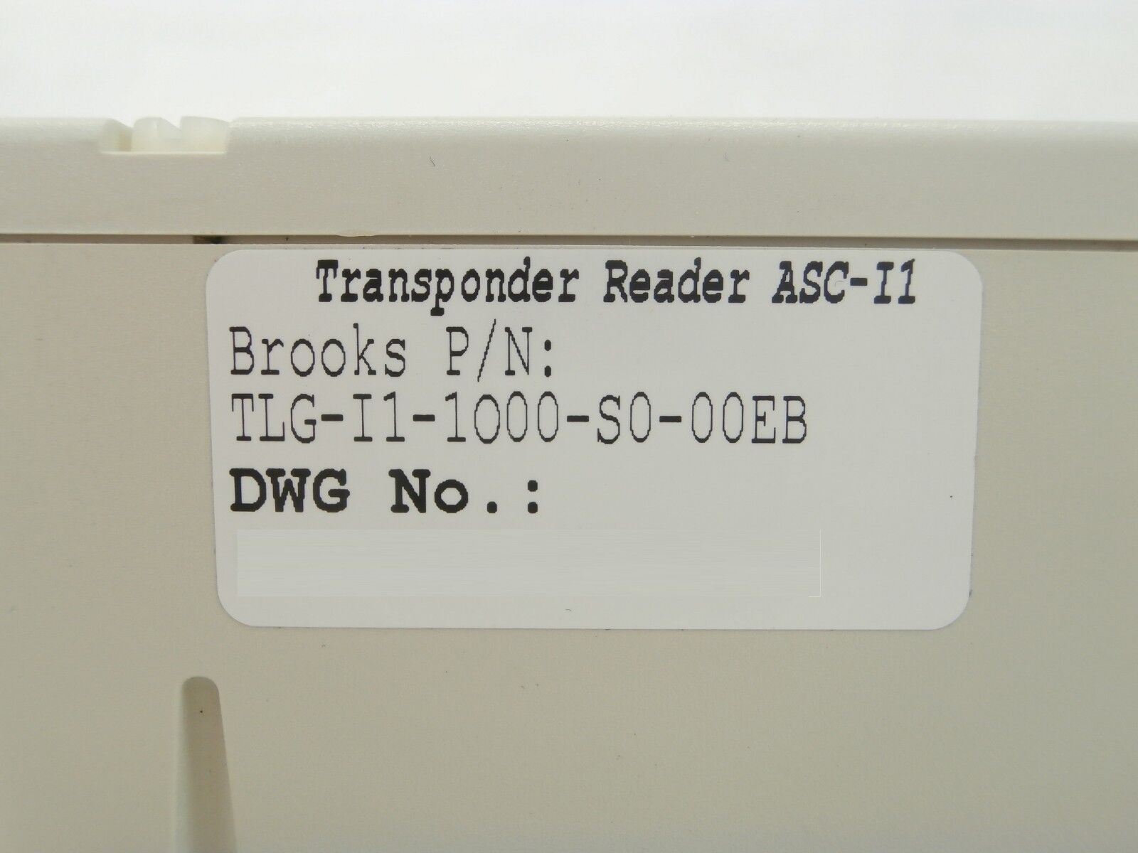Hermos TLG-I1-1000-S0-00EB Transponder Set with Antenna ANT-ID2-INFIXR6 Spare