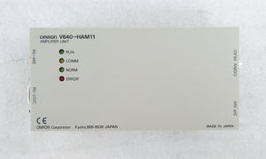 Omron V640-HAM11-V4-1 Amplifier Unit Reseller Lot of 2 Working Surplus