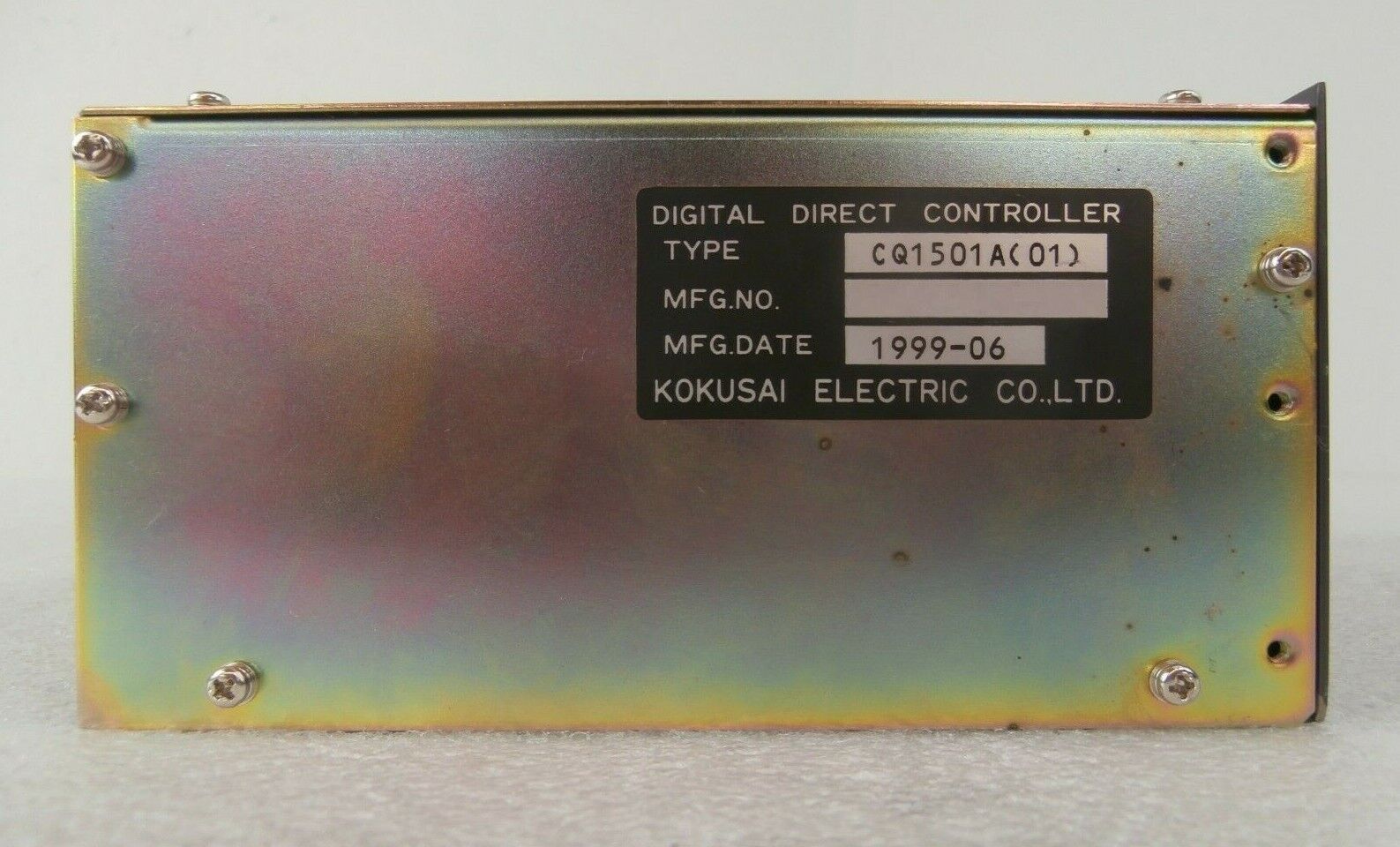 Kokusai Electric CQ1501A(01) Digital Direct Controller ACCURON DD-1203V Working