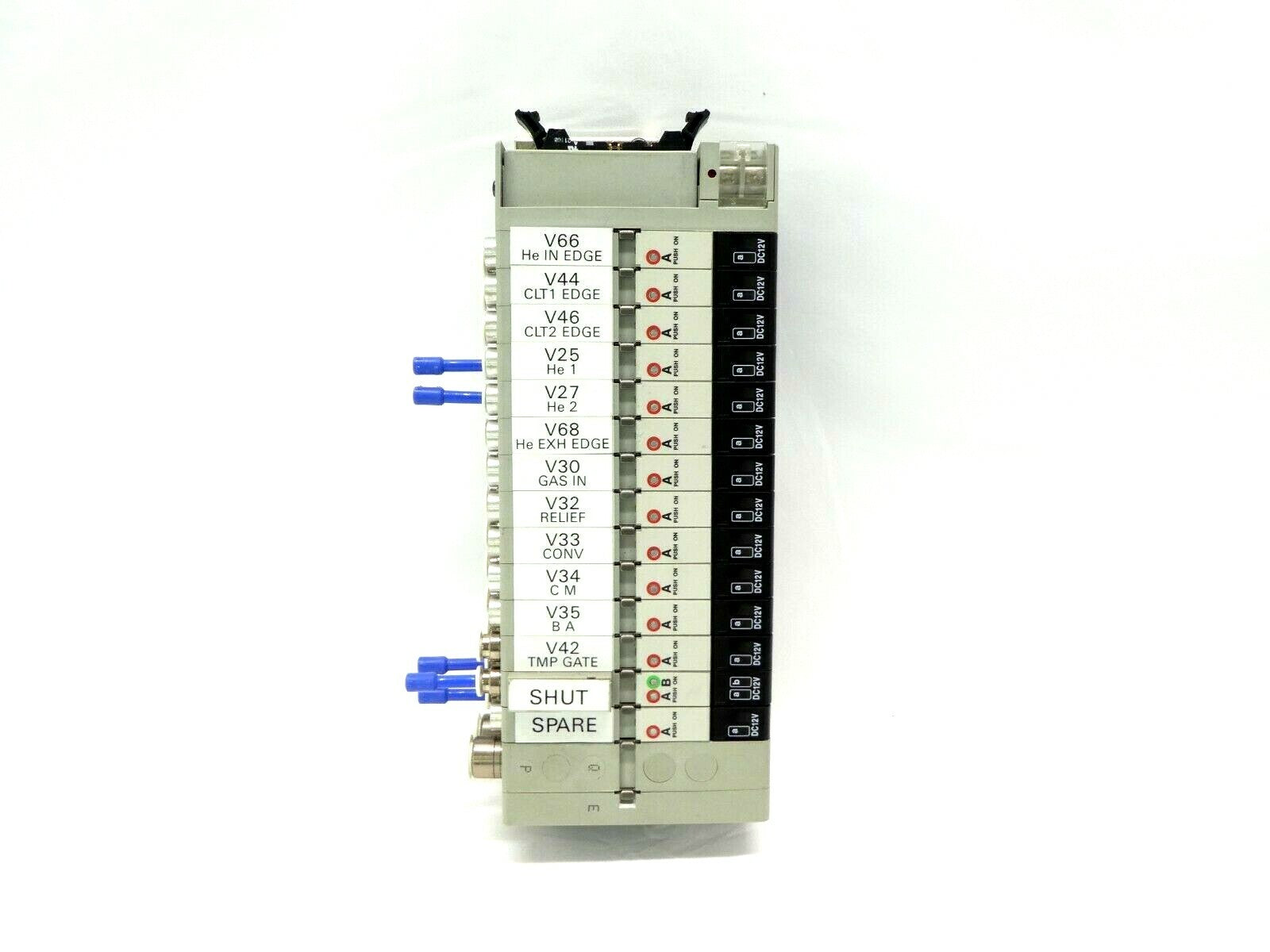 CKD N4S0 14-Port Pneumatic Manifold Left N4S0-T50 N3S010 Lot of 5 Working