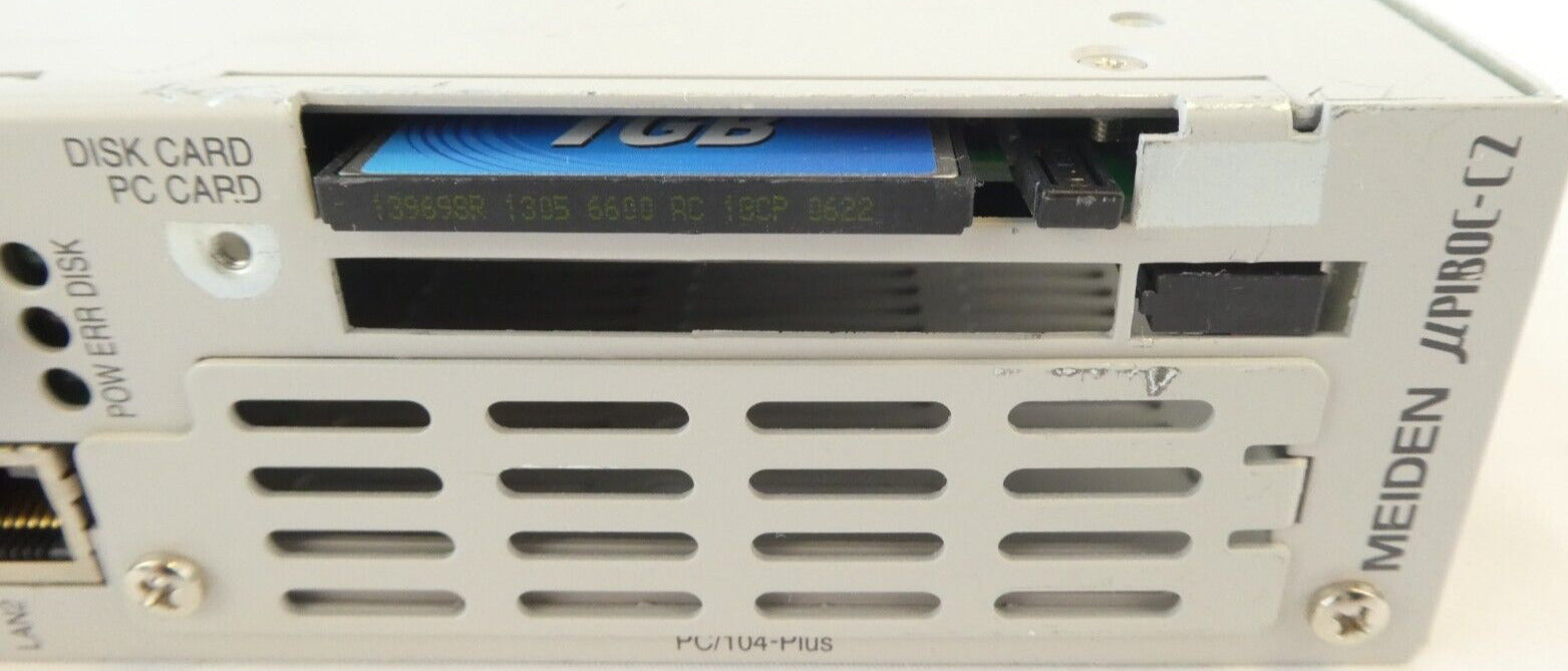 Meiden UA210/123 Industrial Controller µPIBOC-C2 w/ Power Supply UP010-001A