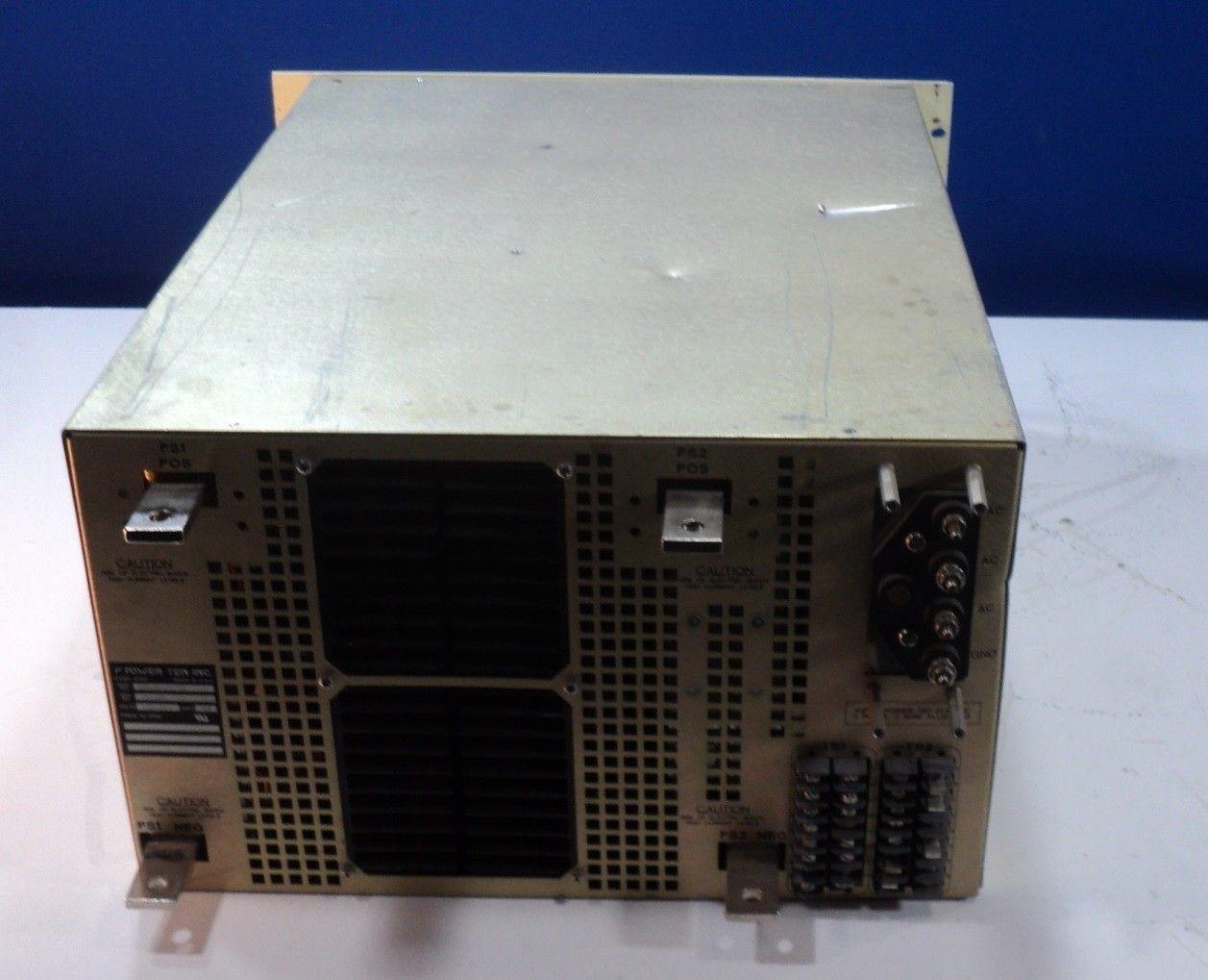 Power Ten 5800R-20/10 DC Dual Output Power Supply Working Surplus