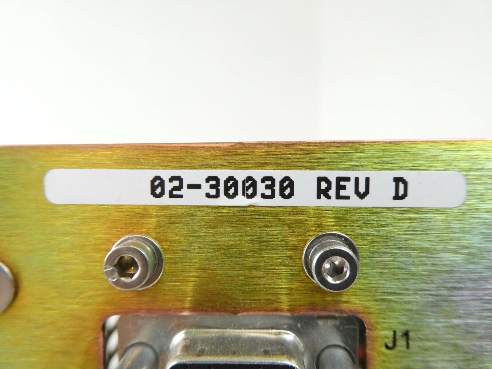 ASM Advanced Semiconductor Materials 02-30030 Y-Axis Stepping Driver Working
