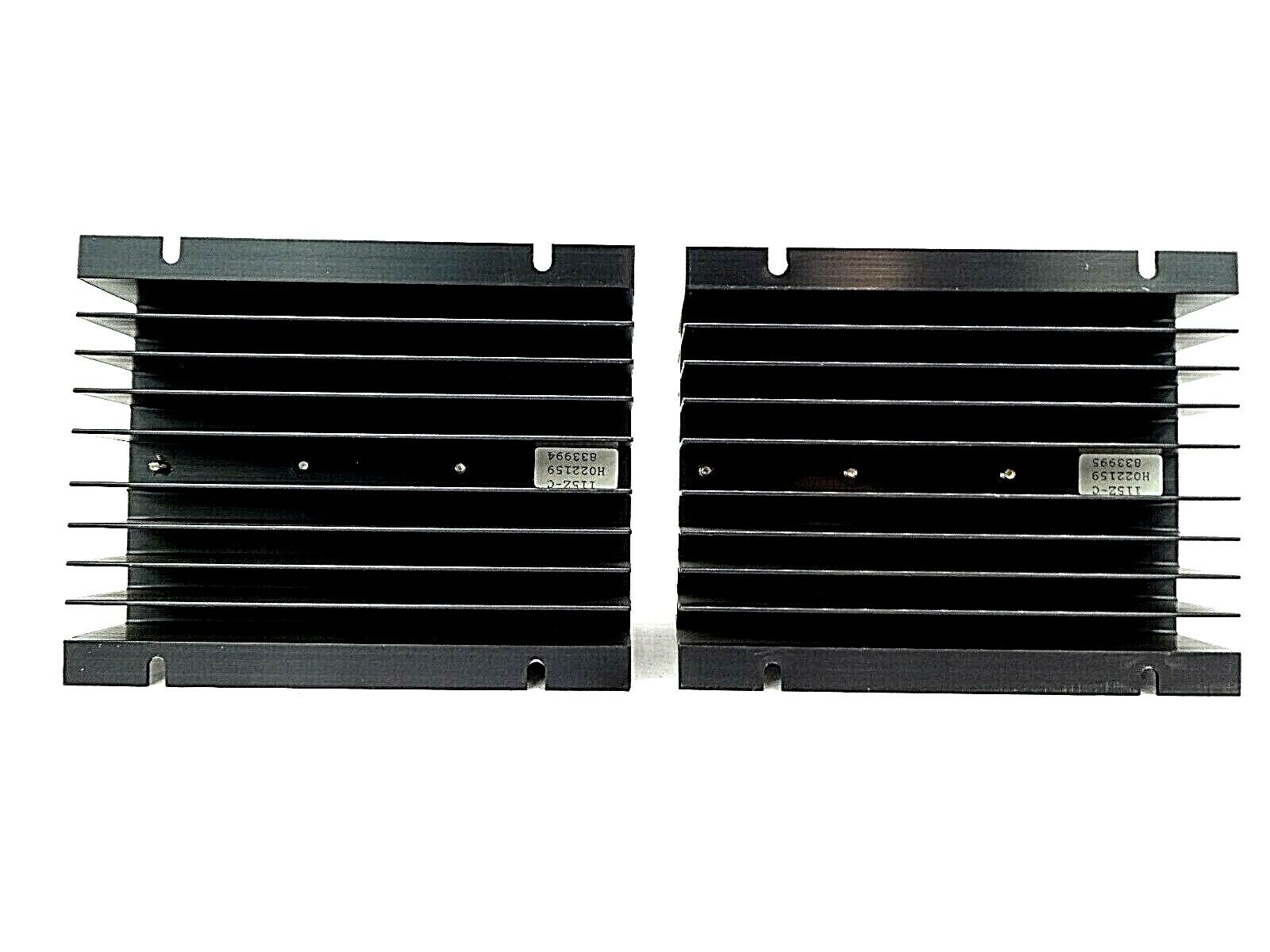 Halmar Robicon 22159 SSR Power Control Panel 115Z-C Lot of 2 Working Surplus