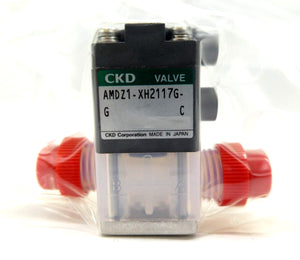 CKD AMDZ1-XH2117G-G Air-Operated Chemical Valve TEL 5012-000551-11 Lot of 35 New