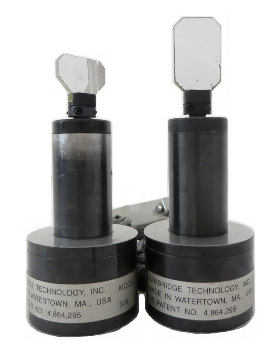 Cambridge Technology 6860 Scanning Mirror Assembly Set of 2 Working Surplus