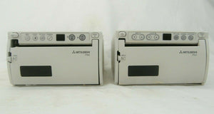 Mitsubishi Video Copy Processor Video Printer P90W P91W Lot of 2 Damaged As-Is