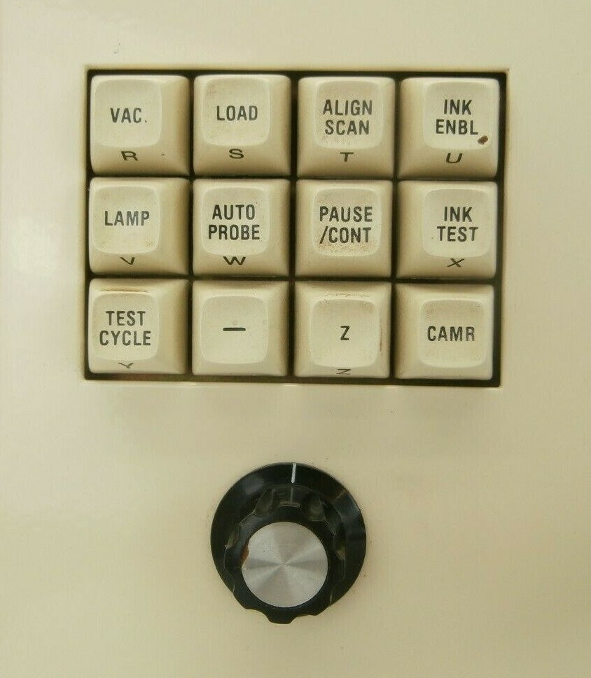 Electroglas Keyboard and Joystick Assembly 4085x Horizon PSM 200mm Working