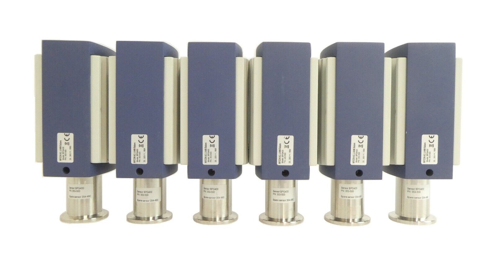 Inficon 353-500 Pirani Vacuum Gauge BPG400 Reseller Lot of 6 Working