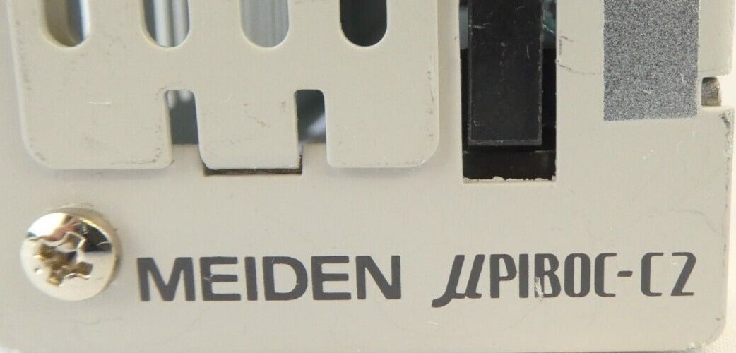 Meiden UA210/123 Industrial Controller µPIBOC-C2 w/ Power Supply UP010-001A