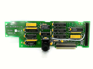 MKS Instruments 115780-G1-F Display Panel Knob Interface PCB Board 115779-B
