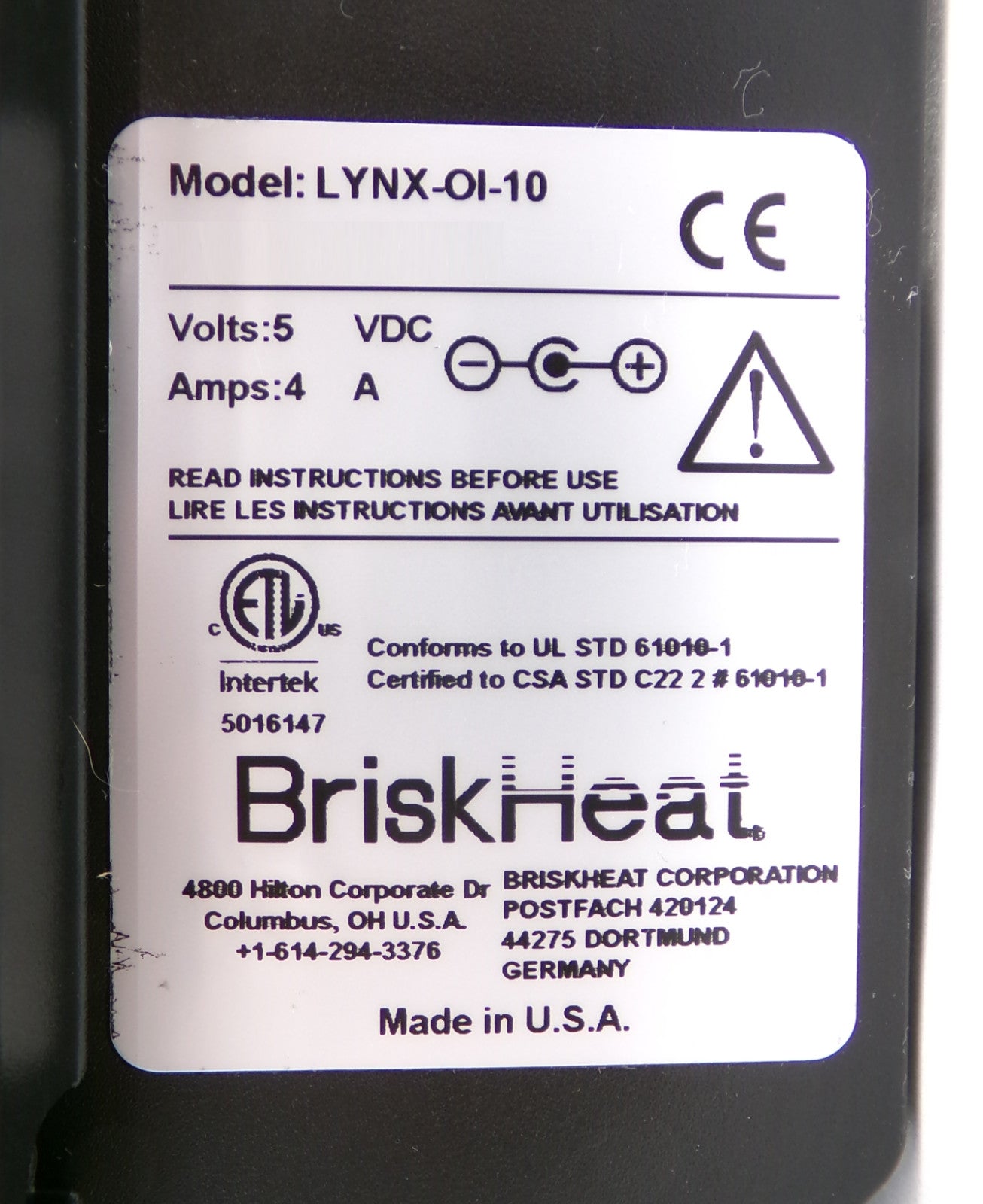 BriskHeat LYNX-OI-10 Digital Tempurature Controller Working