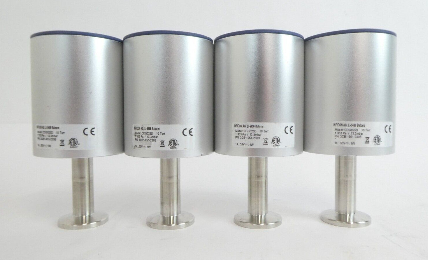 Inficon 3CB1-951-230B Capacitance Diaphragm Gauge CDG025D Lot of 12 Working