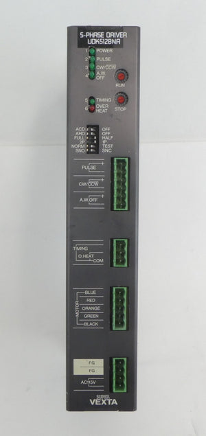 Oriental Motor UDK5128NA 5-Phase Driver Super VEXTA Lot of 2 Working