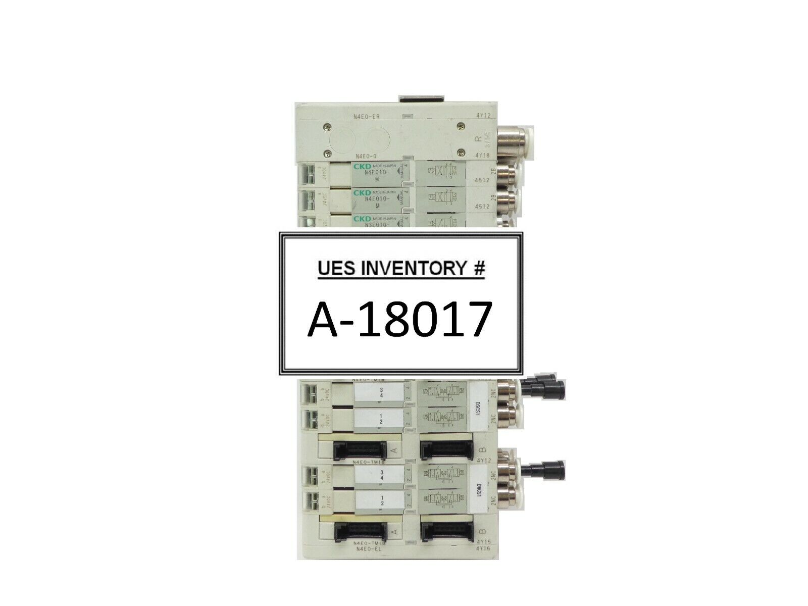 CKD N4E0 Series 10-Port Pneumatic Manifold N4E0-ER N4E0-TM1B N4E0-EL Working