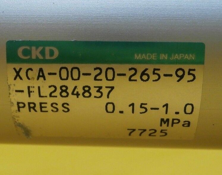CKD EHS-3000S-B-265-95-LF-NL540481 Brush Cylinder Assembly 3/6 Used Working