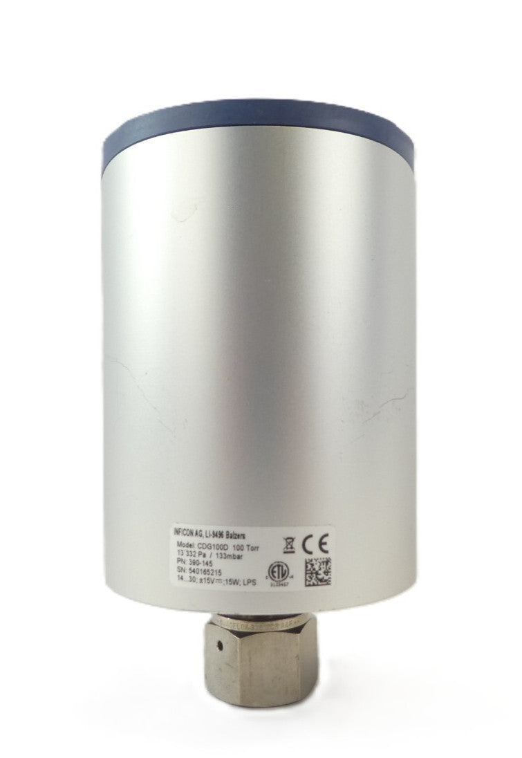 Inficon 390-145 Capacitance Diaphragm Gauge CDG100D Reseller Lot of 6 Working