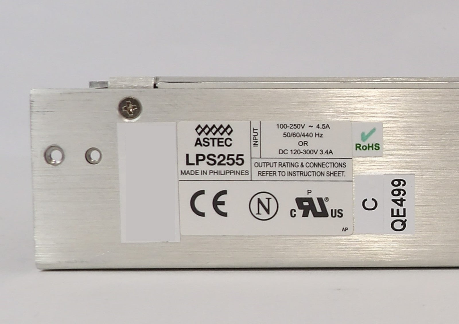 Astec LPS255-CQE449 Power Supply Working