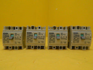 Mitsubishi NV50-FAU 40A No-Fuse Circuit Breaker Reseller Lot of 4 Used Working