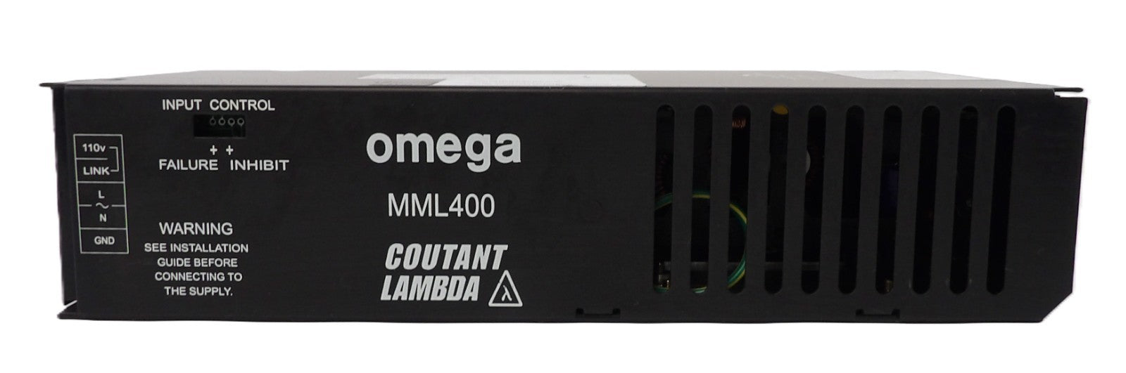 TDK-Lambda MML400U AC/DC Power Supply Omega Series MML400 Lot of 4 Working