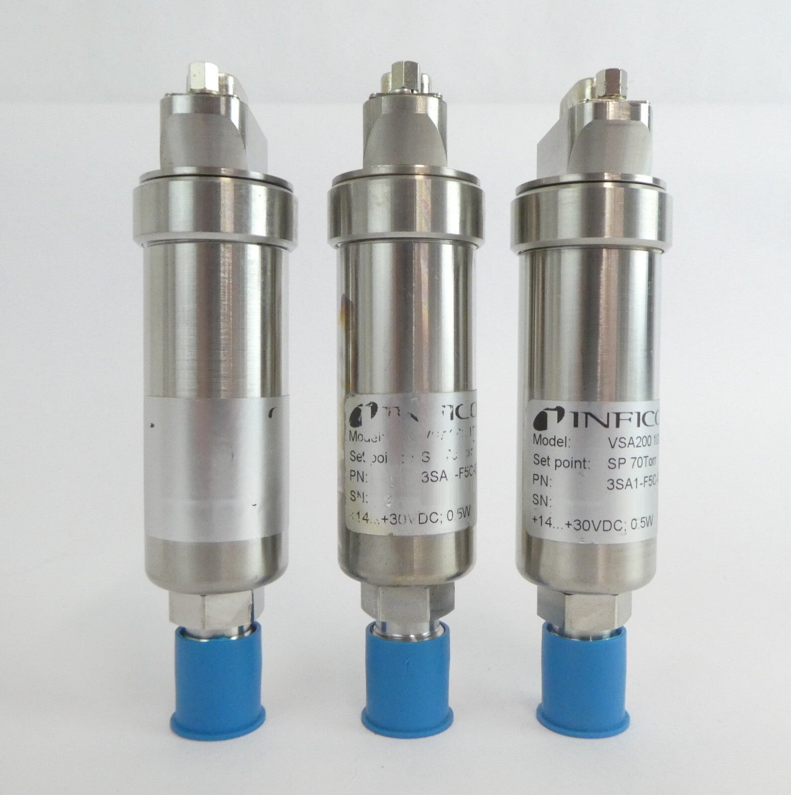 Inficon 3SA1-F5C-0700 Absolute Vacuum Switch VSA200 Lot of 9 Working