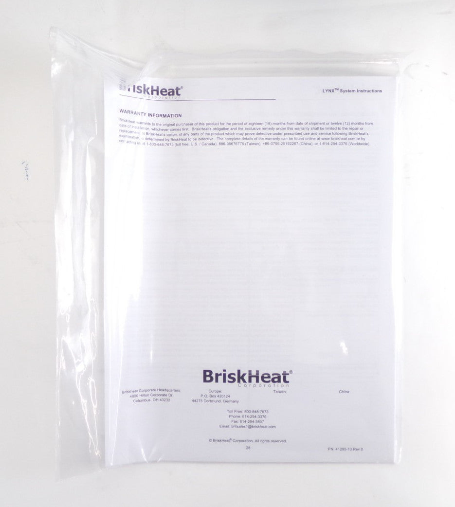 BriskHeat LYNX-OI-10 Digital Tempurature Controller Working