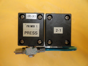 Koganei F-DAVP125-3W Pneumatic Valve Assembly Lot of 2 Used Working