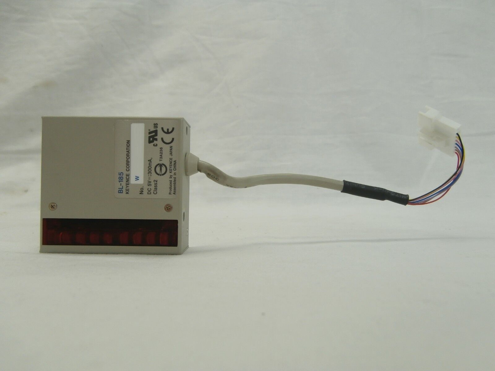 Keyence BL-185 Ultra Small CCD Barcode Reader Reseller Lot of 2 Used Working