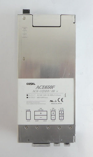 Cosel AC6-O2HHV-00 Power Supply ACE650F Reseller Lot of 5 Working Surplus
