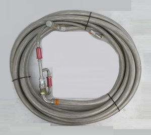 CTI-Cryogenics 8043454G600 Cryopump Flex Hose with Tee 8043505G002 AMAT Working