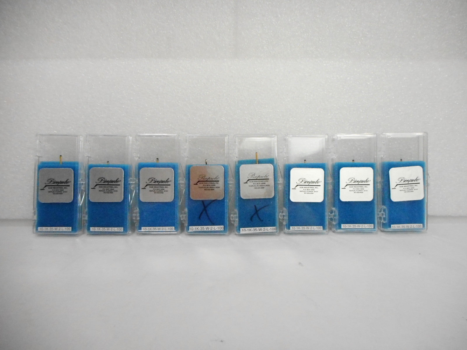GGB Industries 10-XK Tungsten Probe Tip Picoprobe Reseller Lot of 38 As-Is