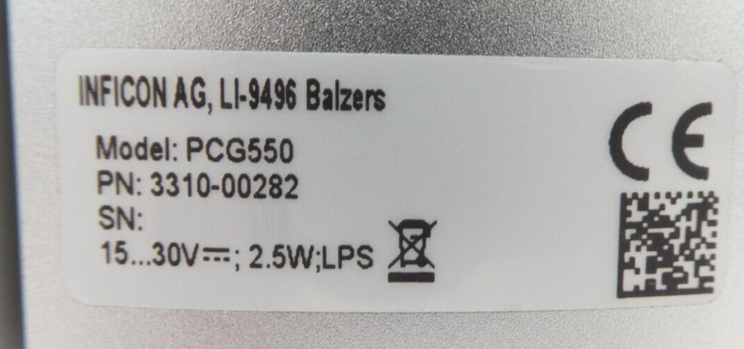 Inficon PCG550 Pirani Capacitance Gauge 3PC1-00D-0101 Lot of 7 Working