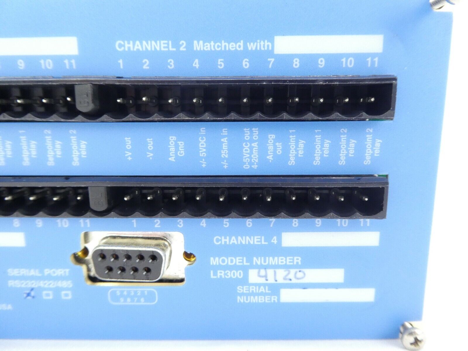 Millipore 4120 4-Channel Display Controller Open Frame LR300 Working Surplus