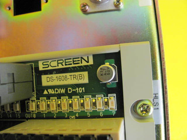 DNS Dainippon Screen Hot Rinse Tank Module DS-1211-ANALOG FC-3000 Used Working