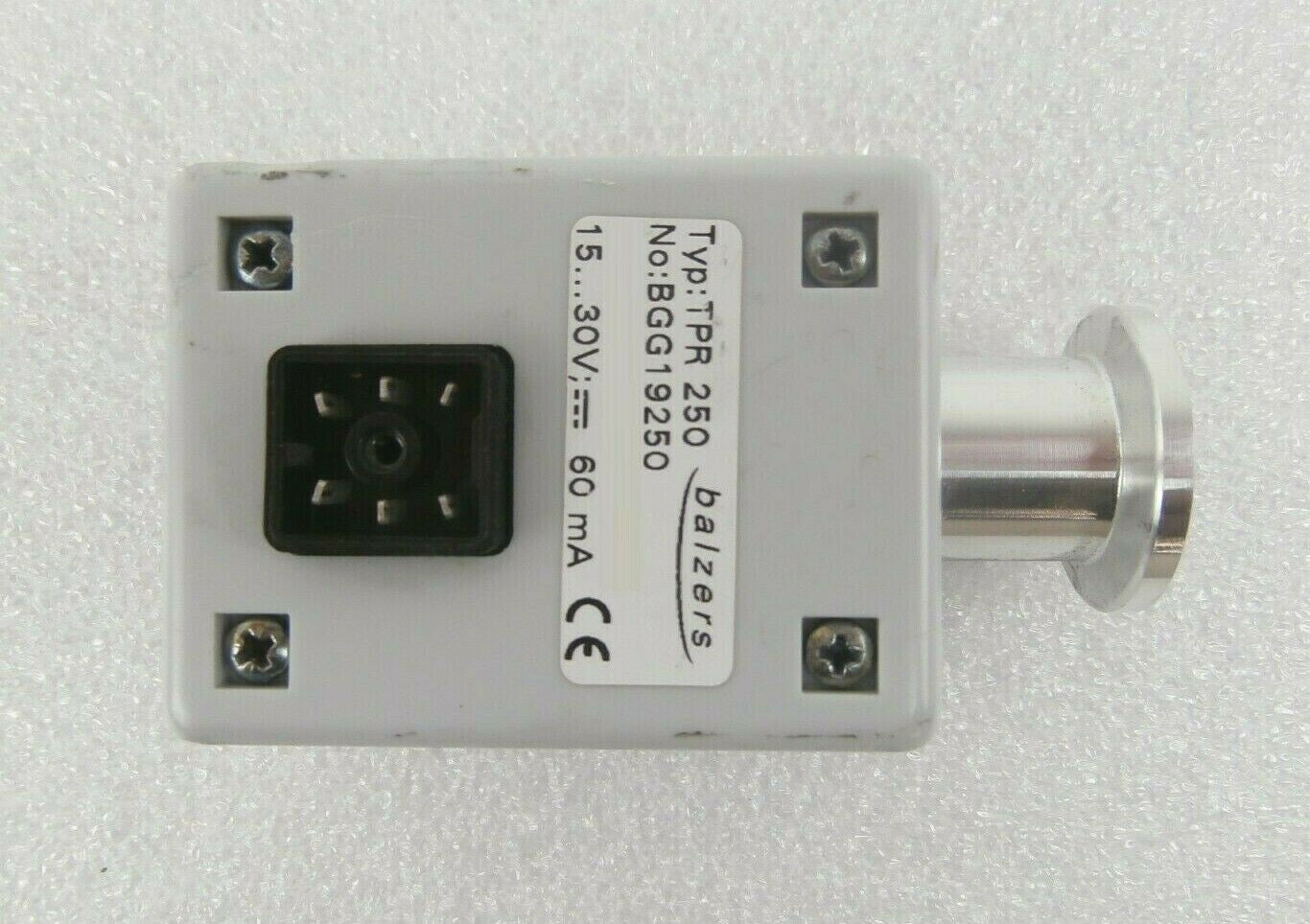 Inficon BGG19250 Compact Pirani Vacuum Gauge TPR 250 Balzers Unaxis Working
